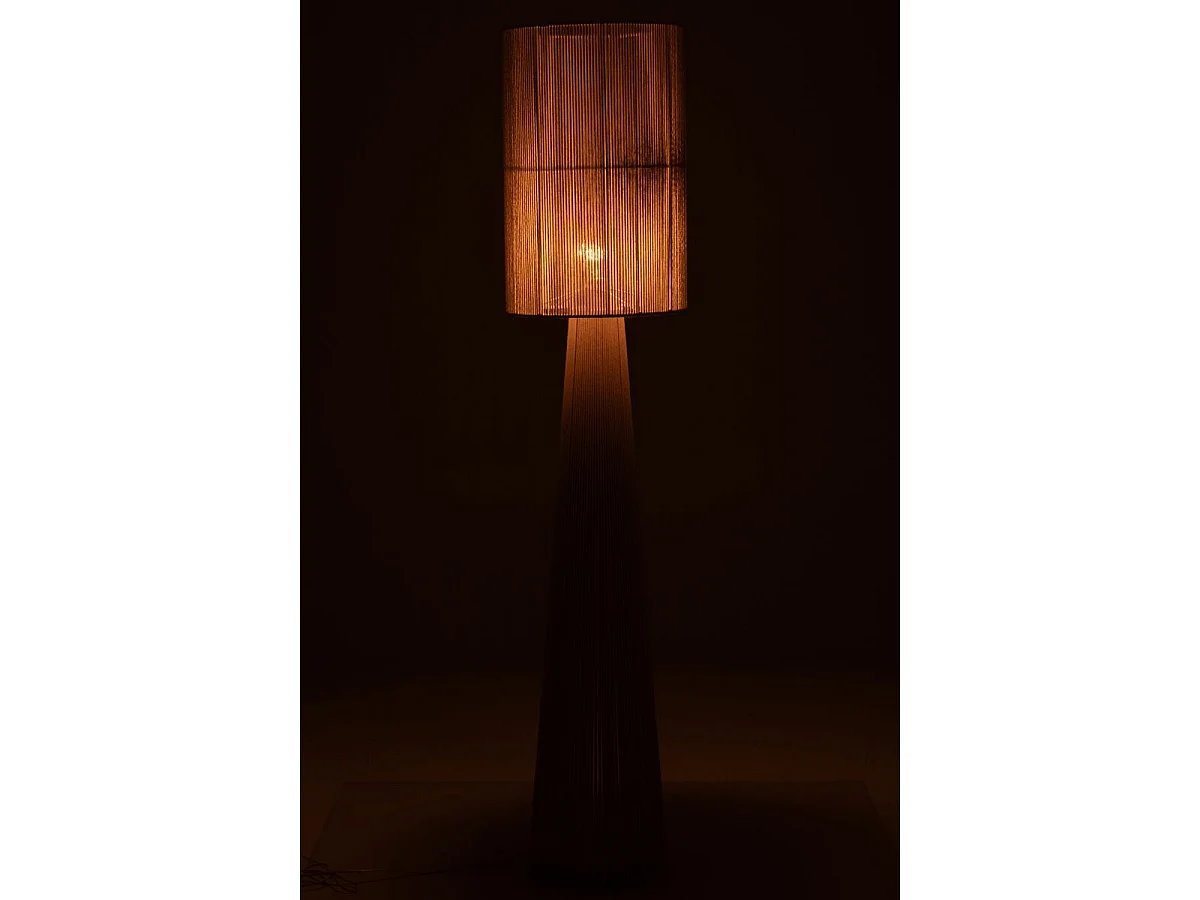 Lampadaire Design Corde "Tova" 170cm Beige