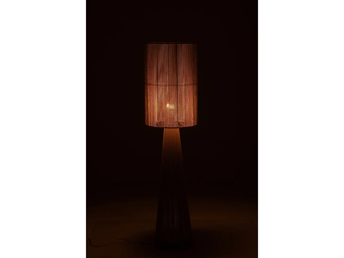 Lampadaire Design Corde "Tova" 140cm Beige