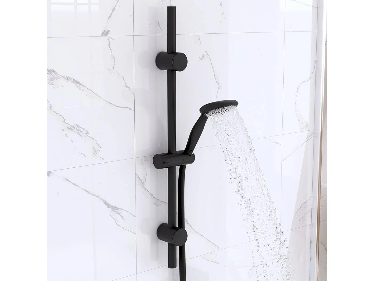 Colonne de Douche 3 Pièces "Premium" 73cm Noir