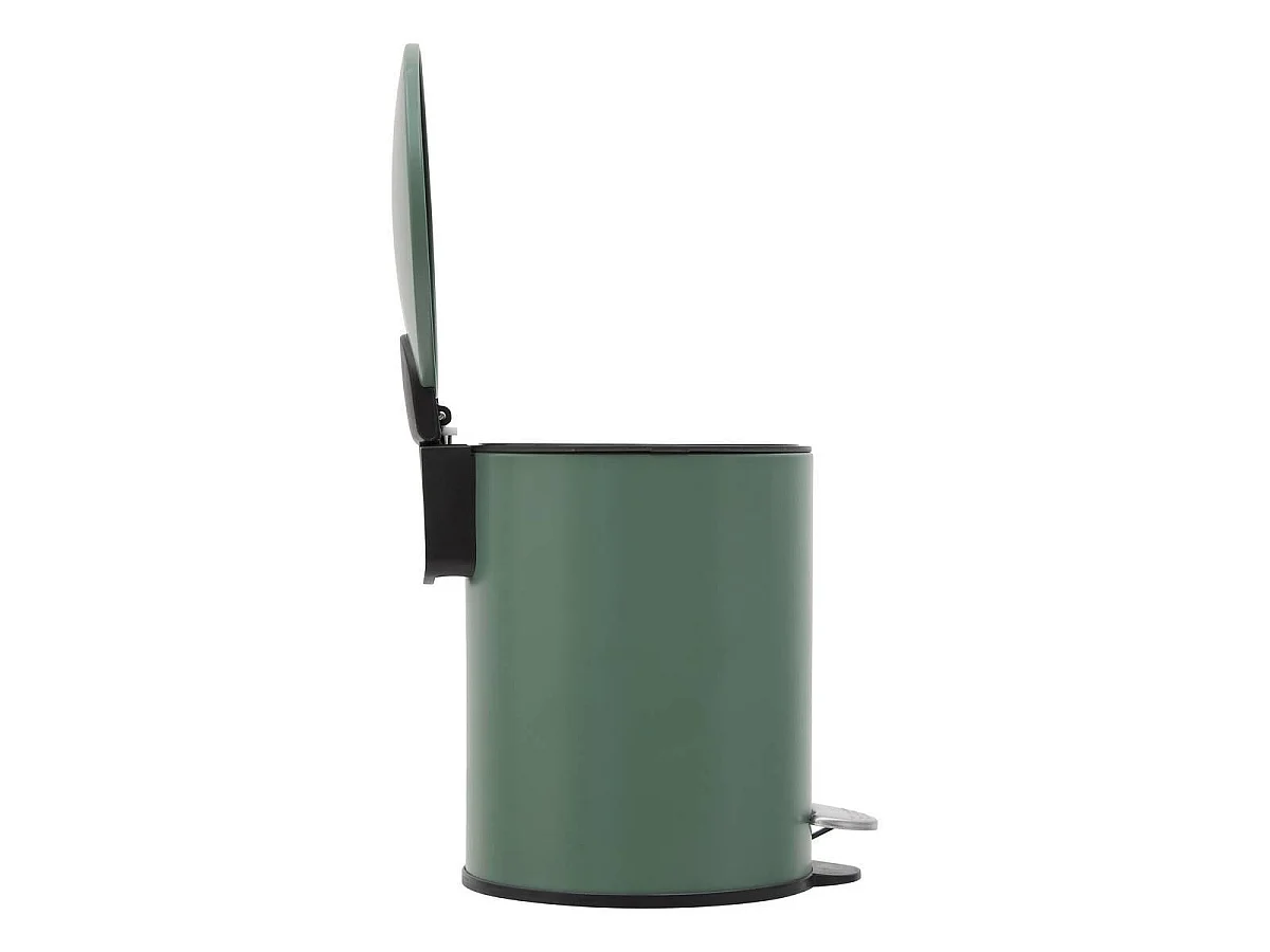 Poubelle à Pédale "Colorama" 2,7L Vert Ficus