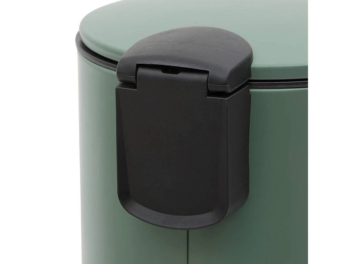 Poubelle à Pédale "Colorama" 2,7L Vert Ficus