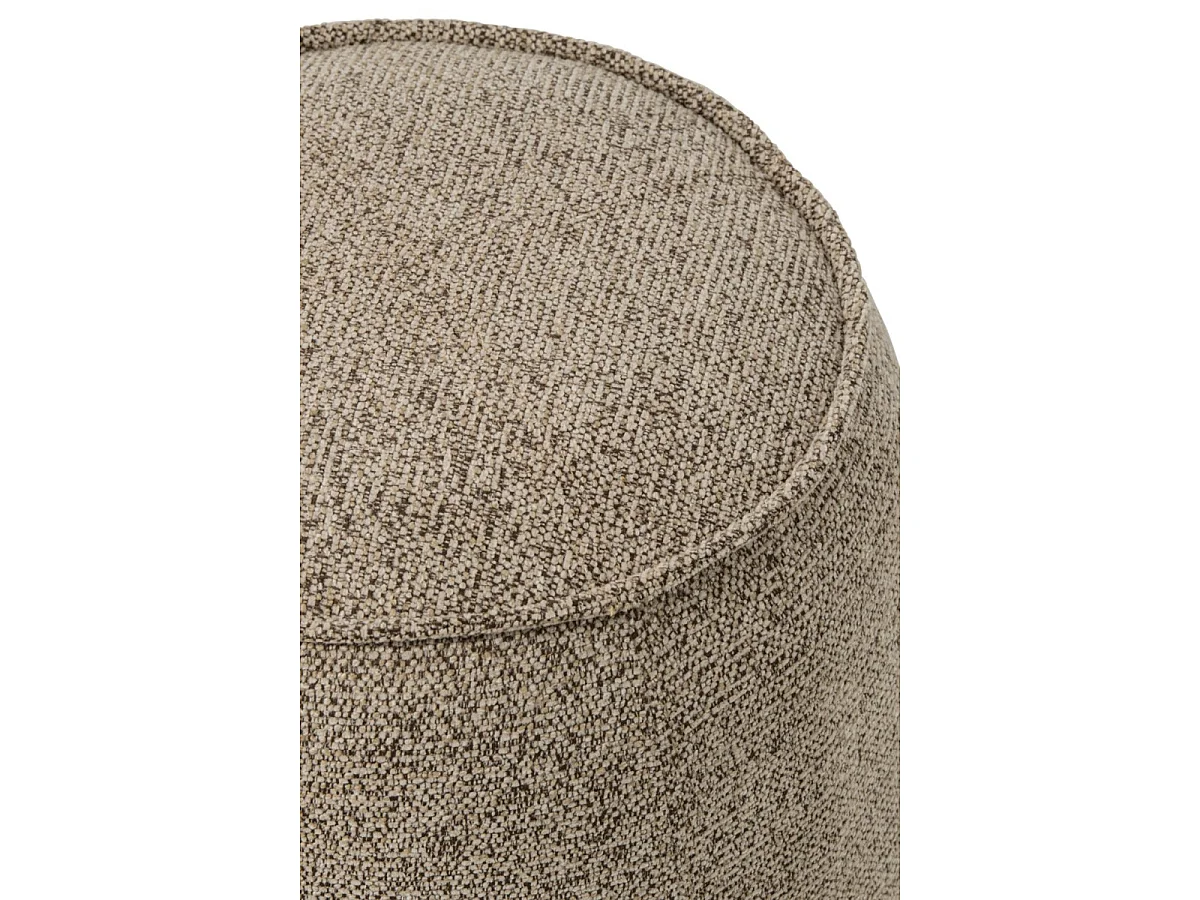 Pouf Design Uni "Margo" 50cm Marron