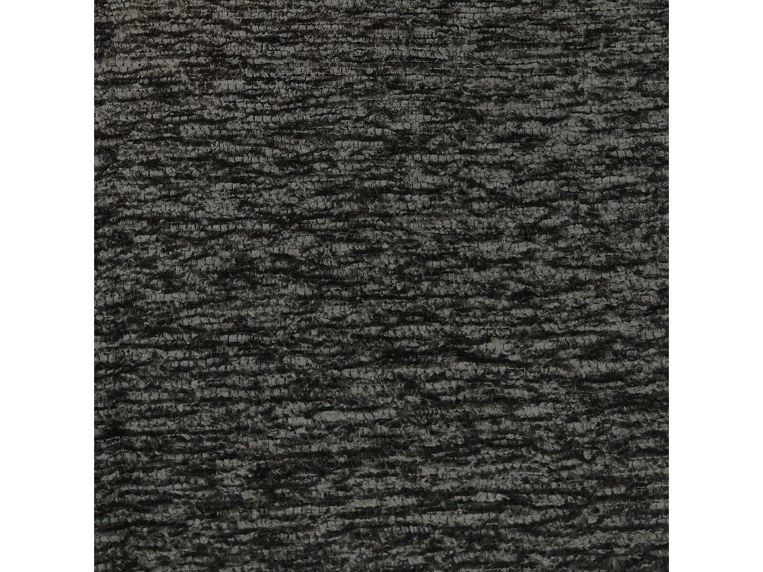 Canapé d'angle modulable 6 places - Canapé compressé en chenille gris foncé