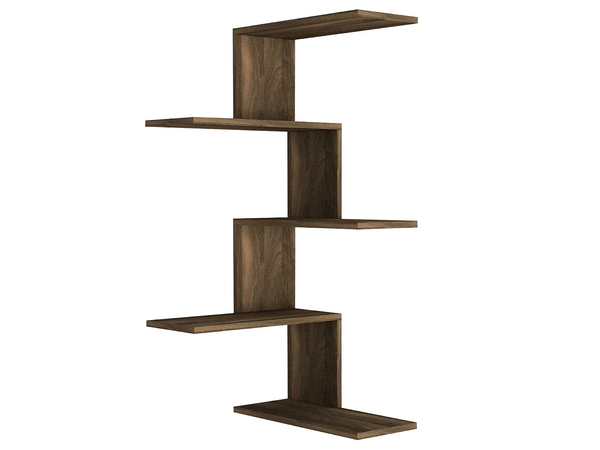 Modern 5-Level Wall Shelf H109 cm - Various Colors - Design Style