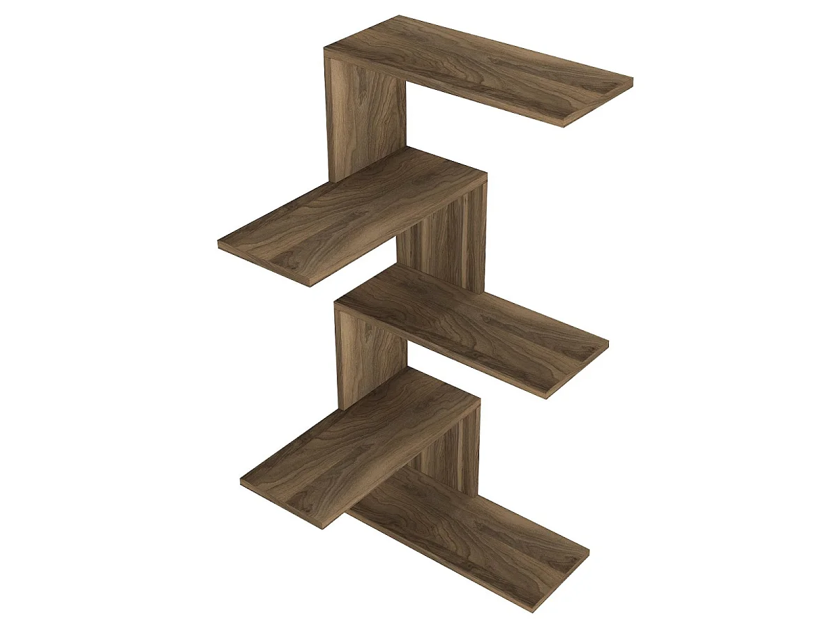 Modern 5-Level Wall Shelf H109 cm - Various Colors - Design Style