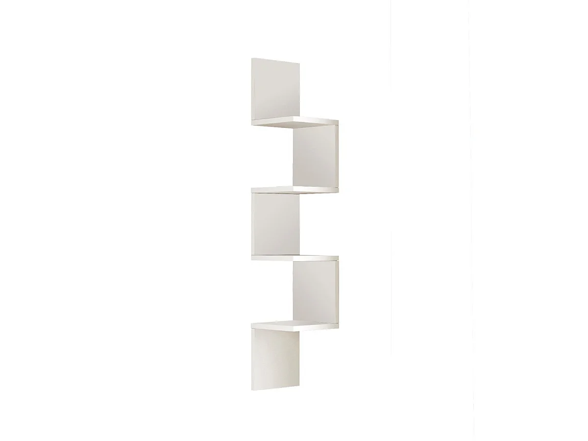 Modern 4-Level Wall Shelf 117cm - NOLIA, Various Colors, Design Style