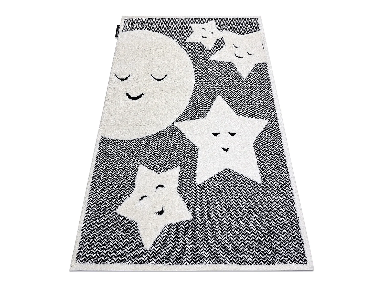 Kindertapijt JOY Moon maan , voor kinderen - Structureel, twee poolhoo 120x170 cm