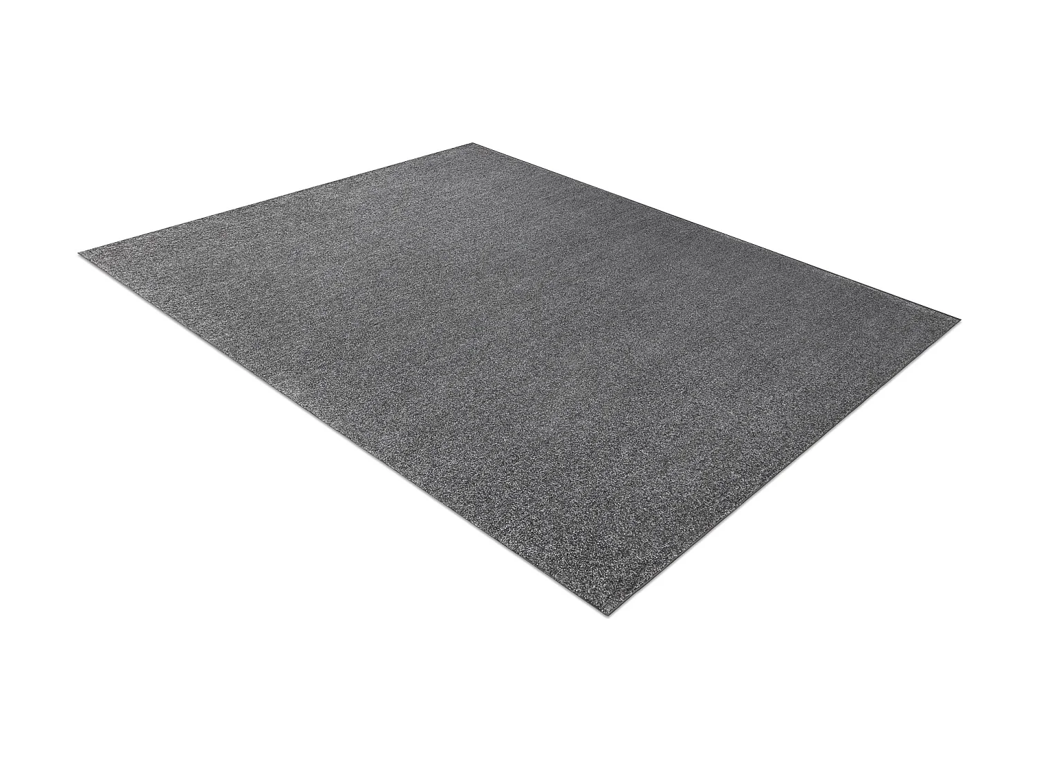 TAPIJT - Vloerbekleding INDUS grijs 95, glad, melange 200x200 cm