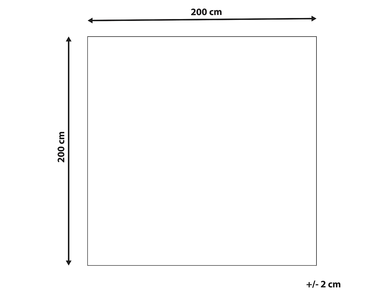 Tappeto lana beige chiaro e blu 200 x 200 cm DATCA