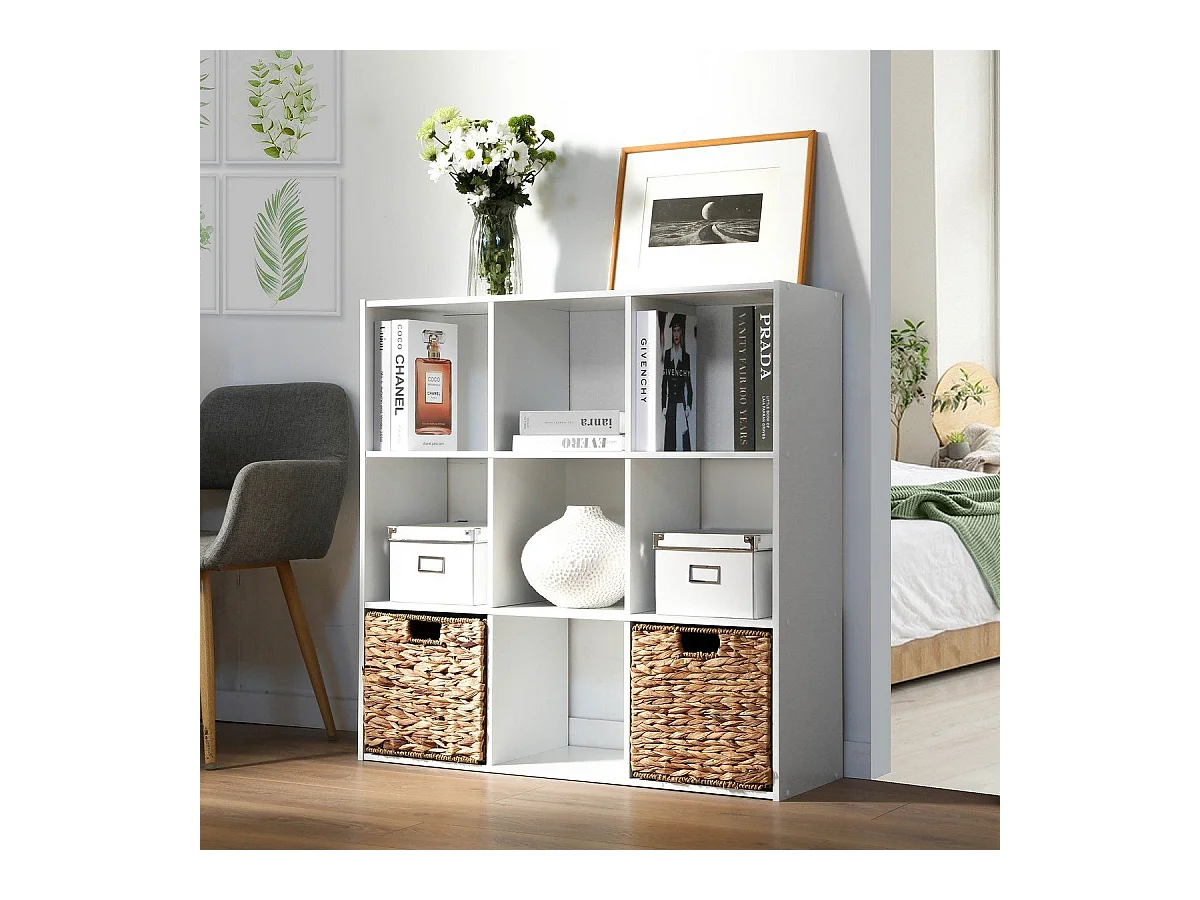 Etagère de rangement 9 cases