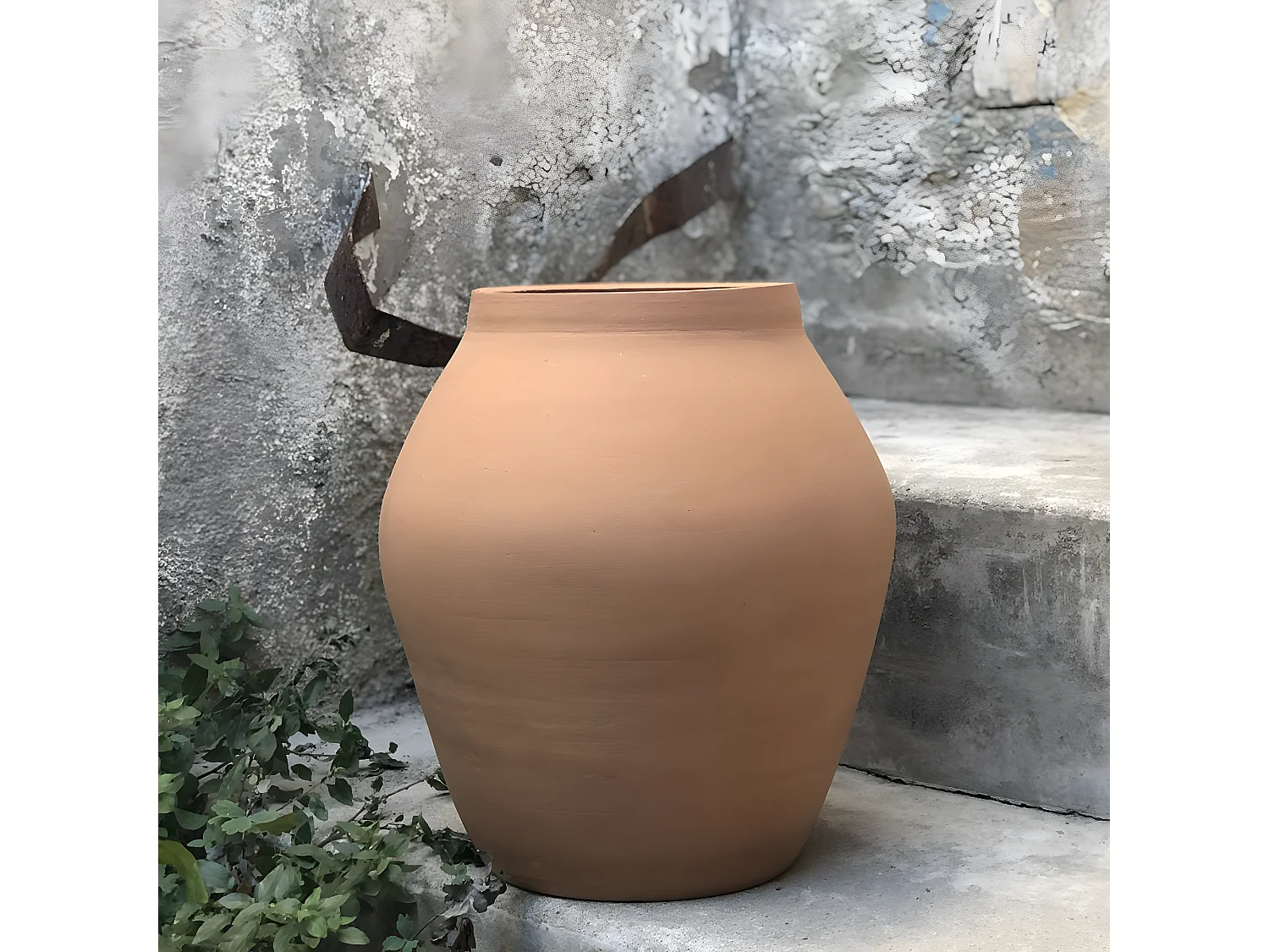Vase amphore en terre cuite