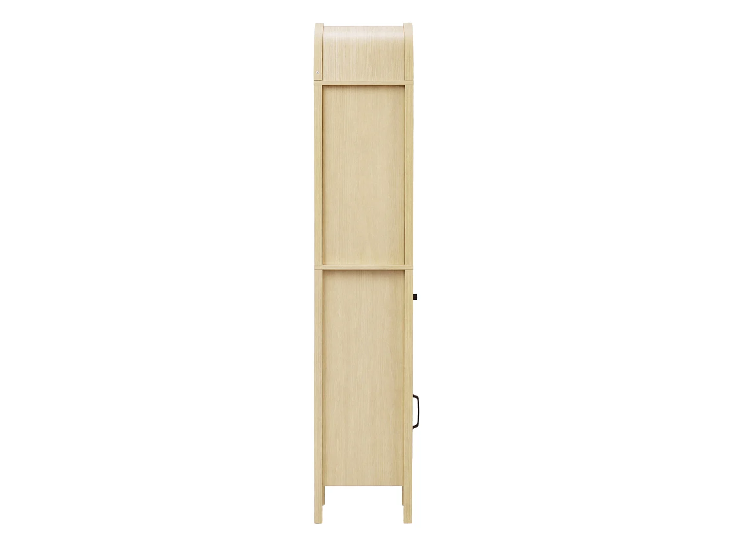 Colonne salle de bain sur pied de 163 cm avec éclairage LED - Naturel clair