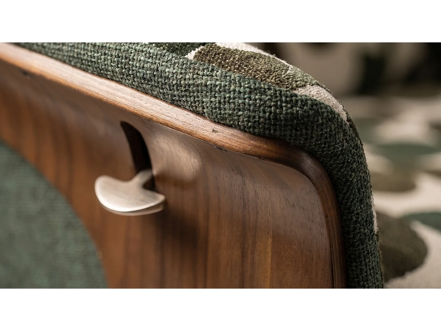 Fauteuil relax - Vert tissu tissé - TOSAR