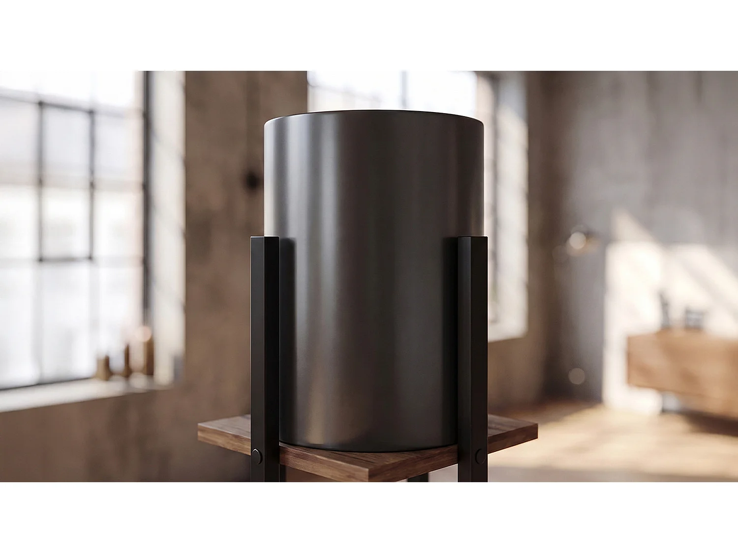 Lampes de sol - Noir Bois - XELIA