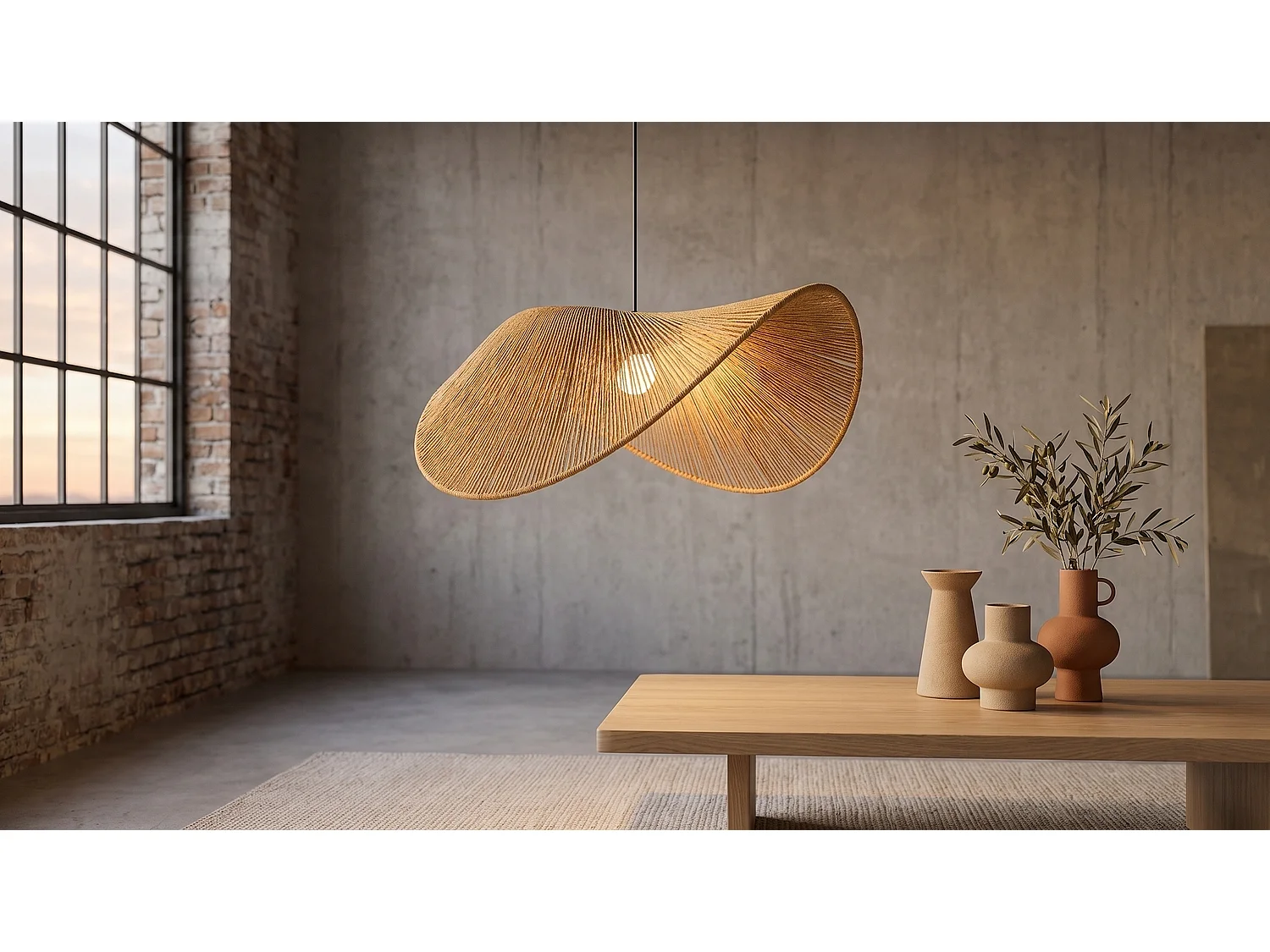 Luminaires suspendus - jaune plastique - BERNINA
