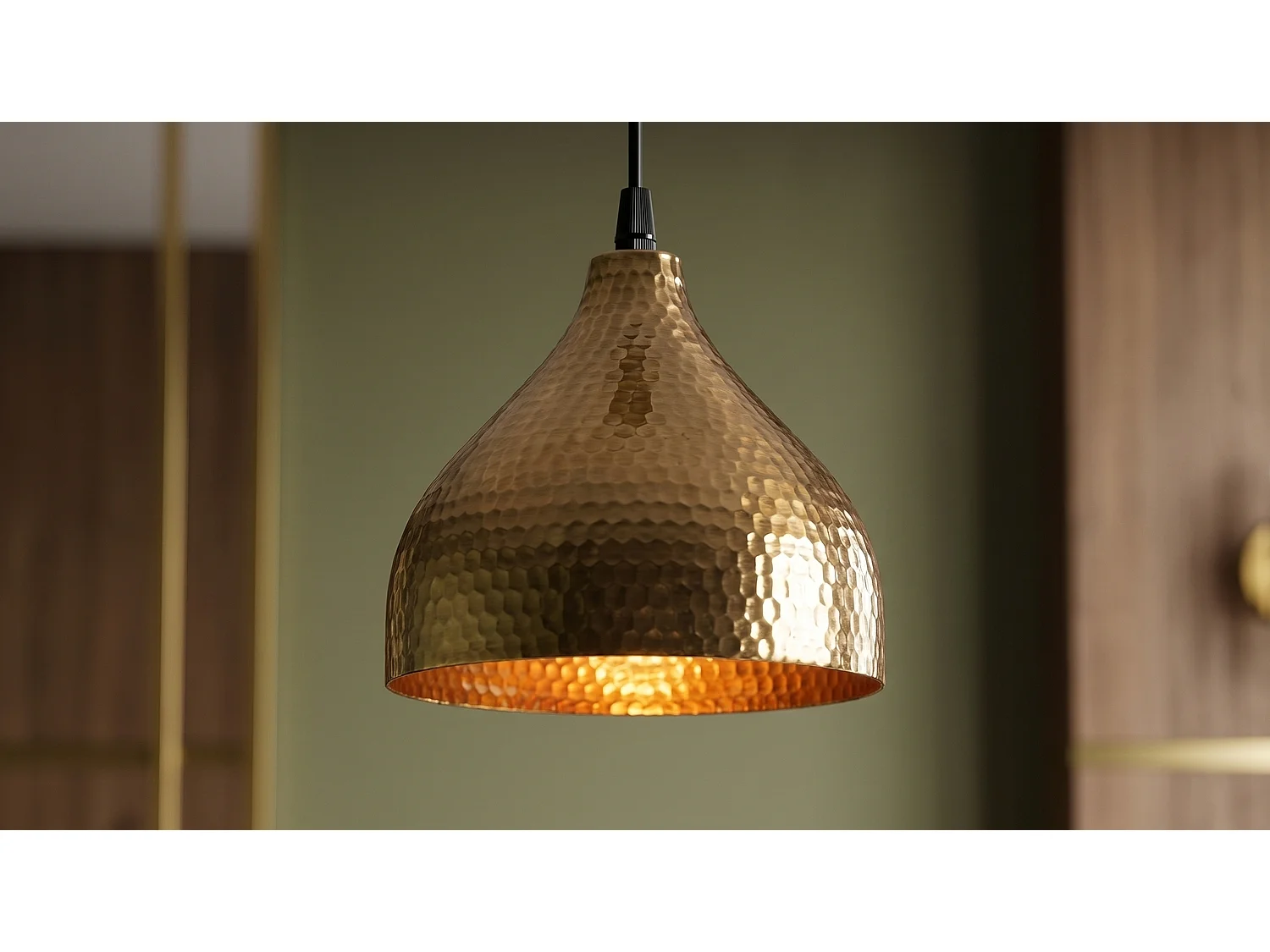 Luminaires suspendus - bronze métal - CORTINA