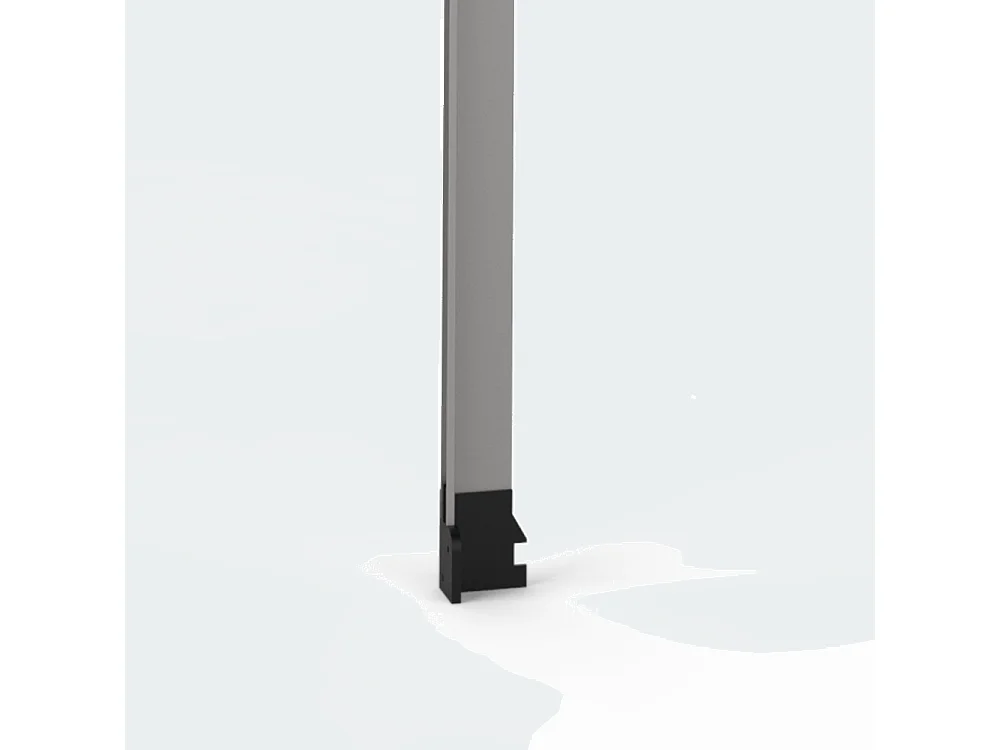 Zanzariera a Molla Verticale per Finestra 90x120x4 cm Bianco R1/C1