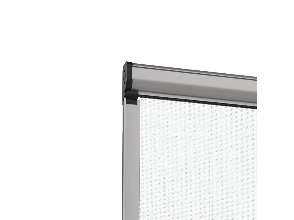 Zanzariera a Molla Verticale per Finestra 100x120x4 cm  Marrone R1/C1