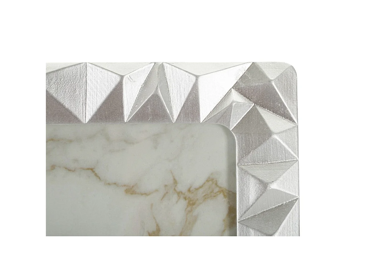 Cadre Photo Design "Prisma" 15x20cm Argent