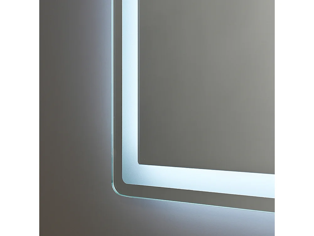 Badspiegel LED 110x60cm Beschlagfrei dimmbar rechteckig LuxuryBain