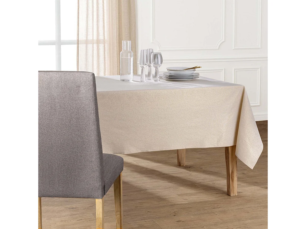 Nappe Antitache Uni "Horizon" 140x240cm Naturel