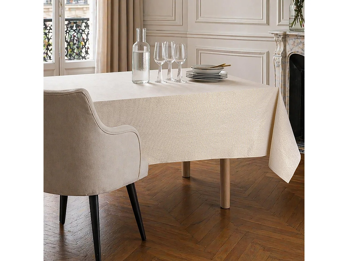 Nappe Antitache Uni "Horizon" 140x240cm Naturel