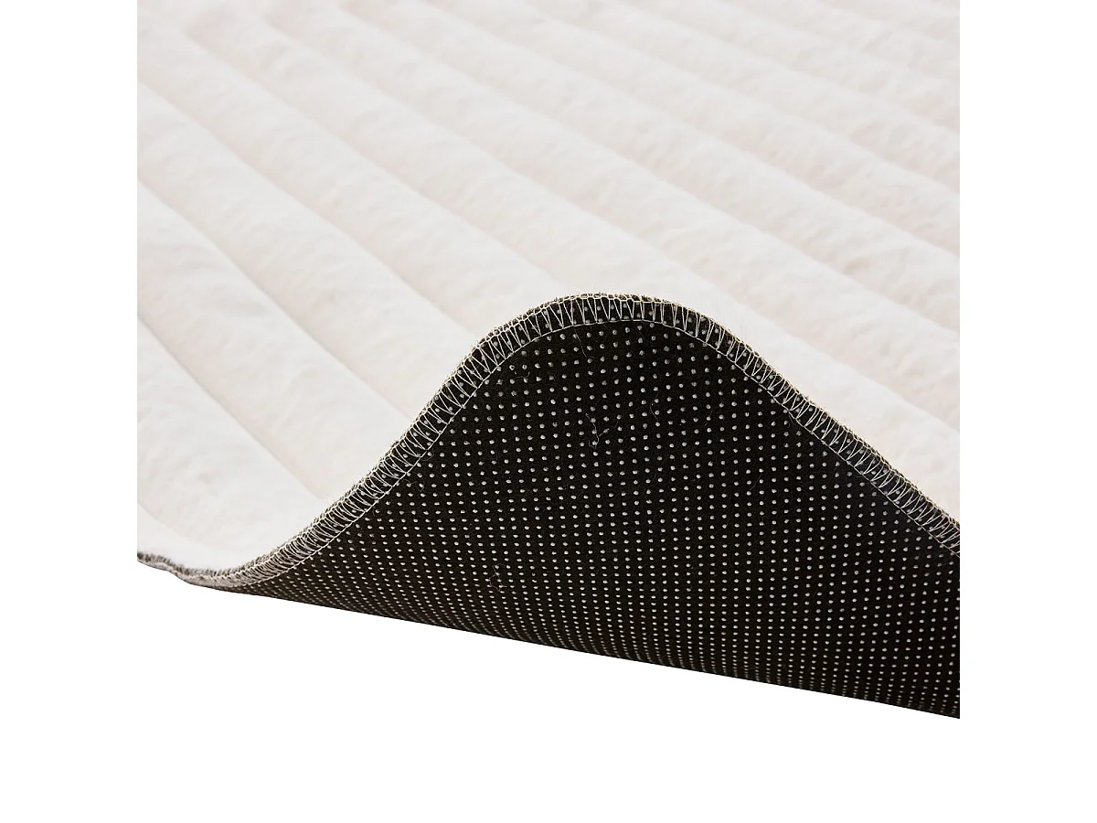 Tapis Imitation Fourrure "Boudoir" 120x170cm Naturel