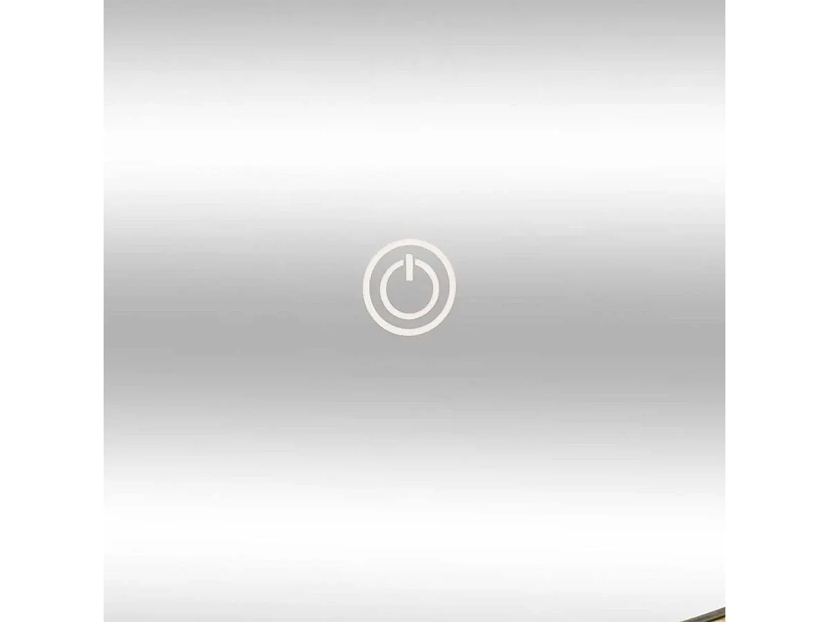 Miroir Mural Led en Bambou "Tactile" 57cm Naturel