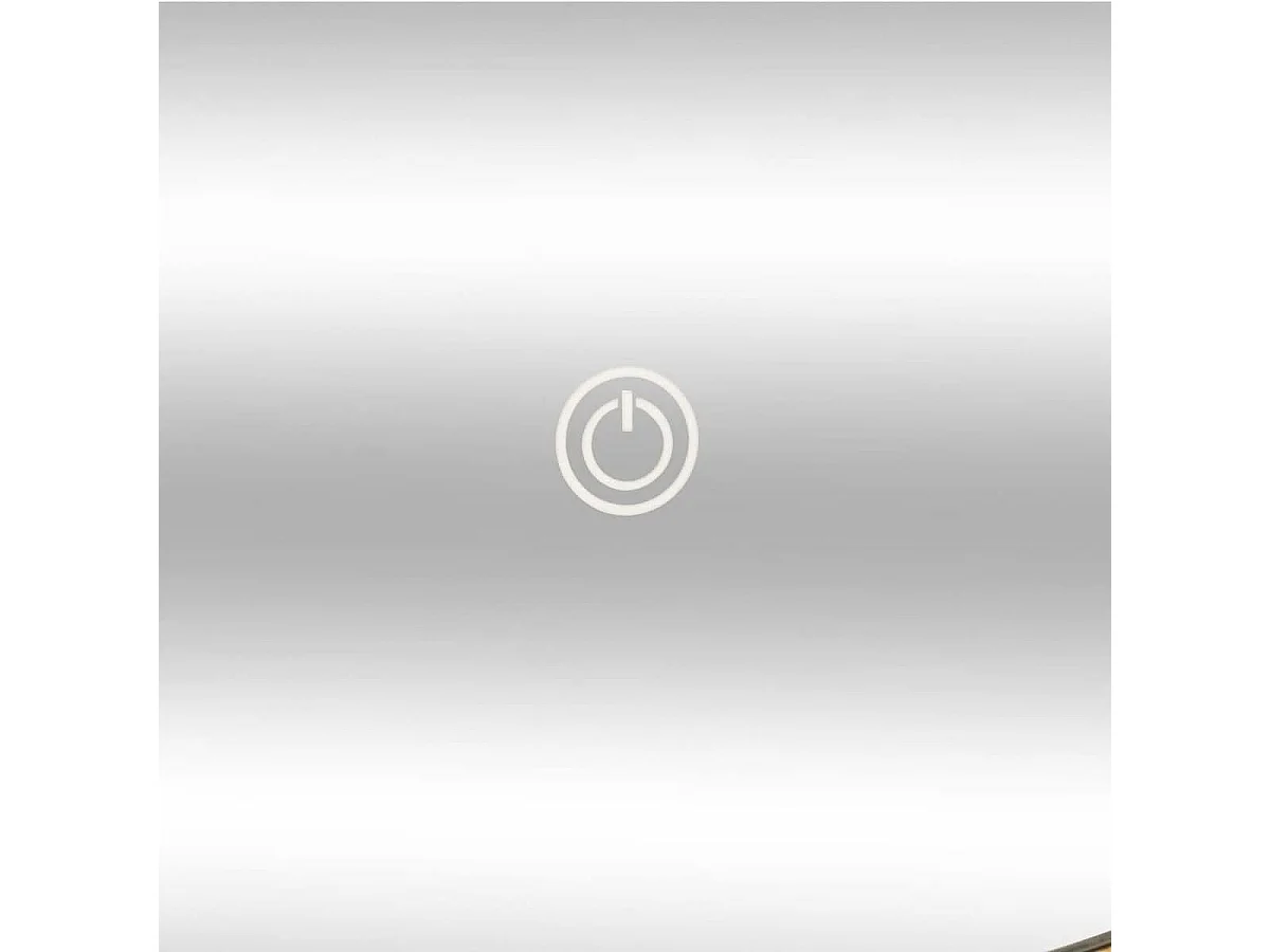 Miroir Mural Led en Bambou "Tactile" 57cm Naturel