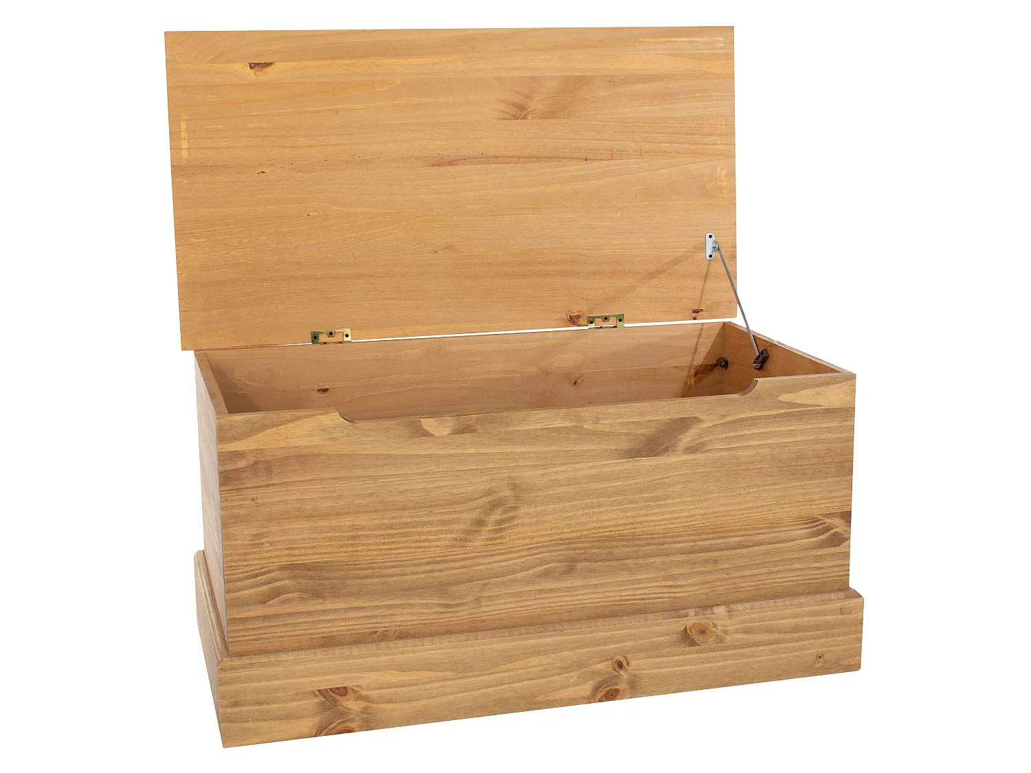 Cotswold Storage Trunk & Blanket Box, Solid Pine Wood with Rustic Wax