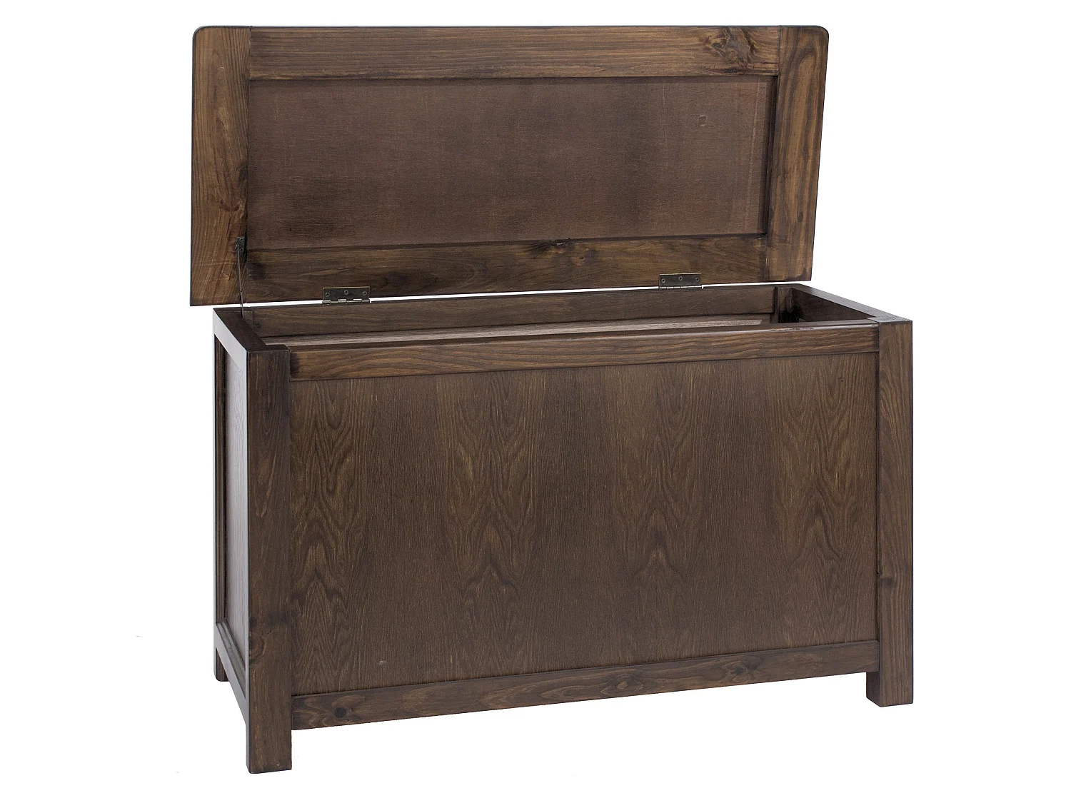 Boston Storage Chest & Blanket Box, Lacquered Solid Pine Wood