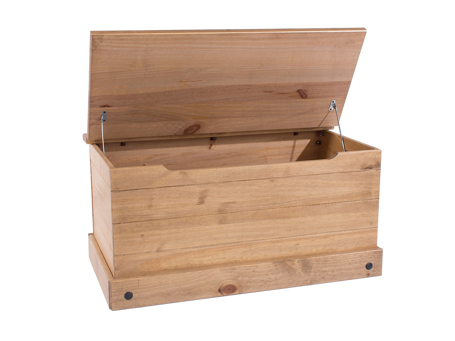 Corona Storage Chest & Blanket Blox, Solid Pine Wood with Wax Finish