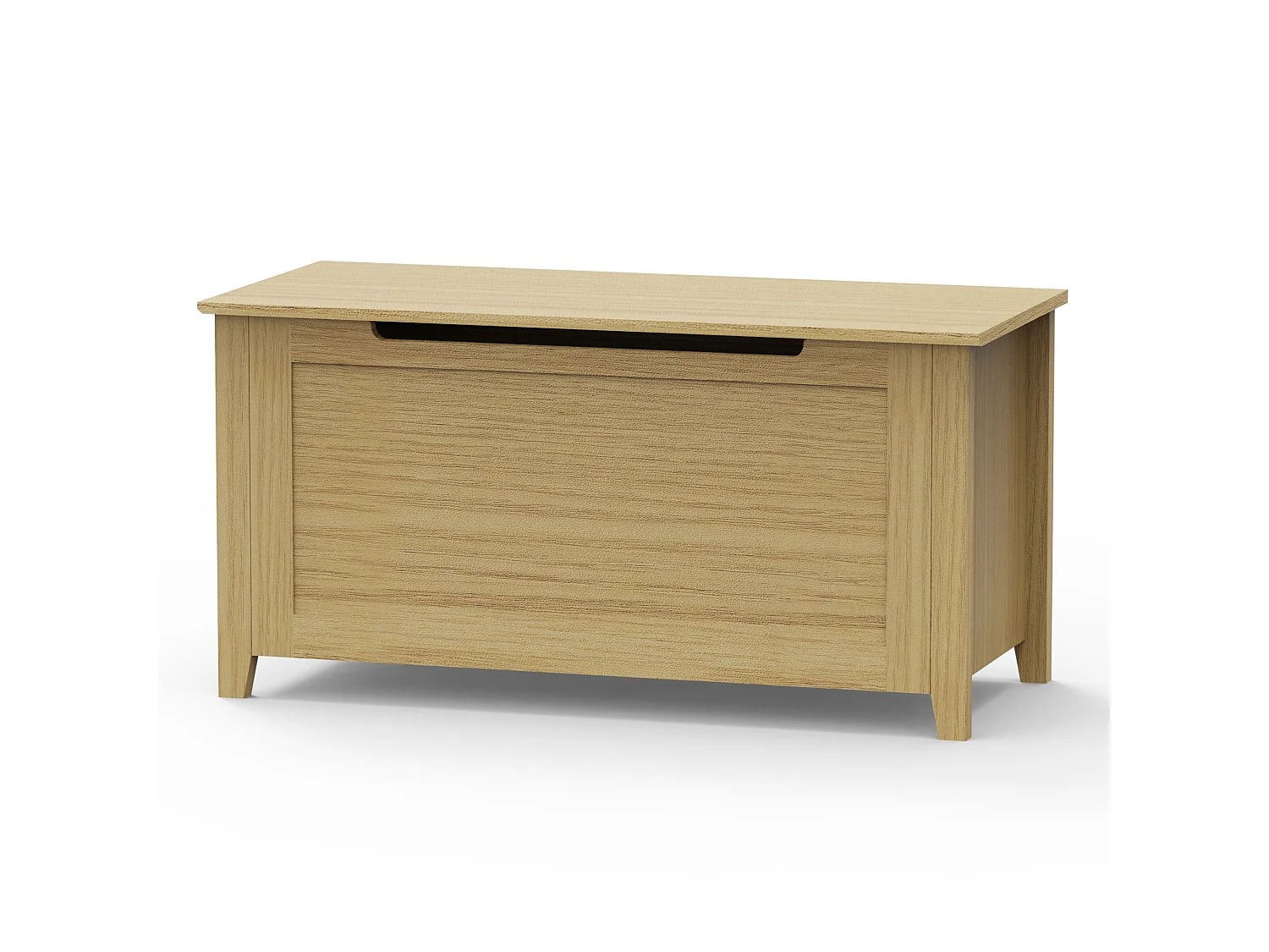 Henley Storage Chest & Blanket Box, Golden Oak-Effect Finish