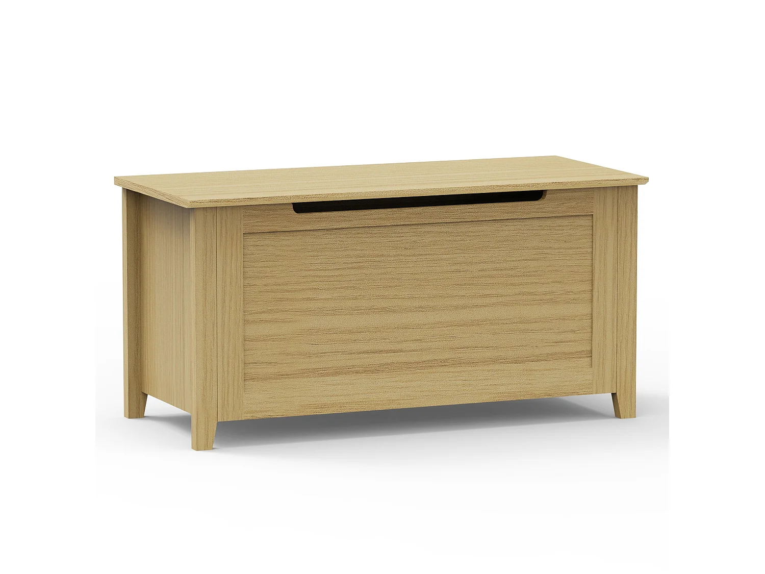 Henley Storage Chest & Blanket Box, Golden Oak-Effect Finish