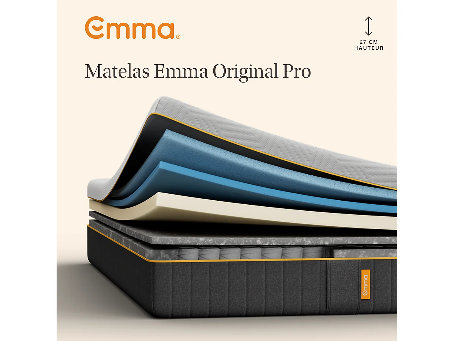 Matelas Original Pro 90 x 200 cm