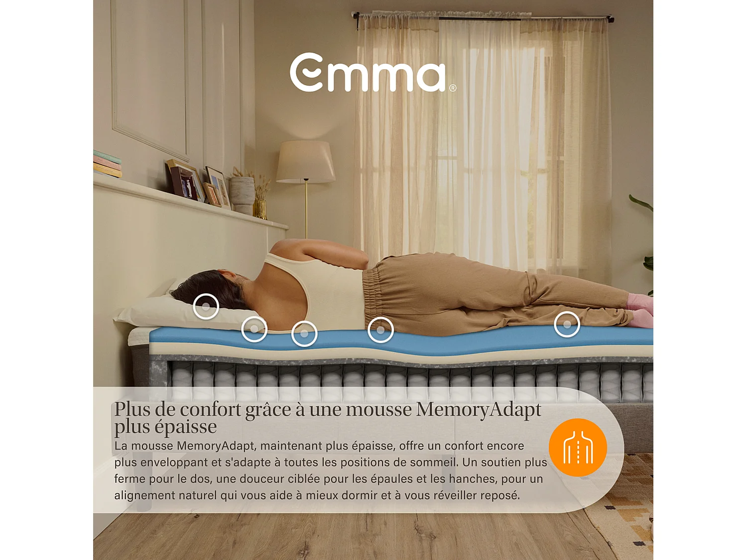 Matelas Emma Original 160x200