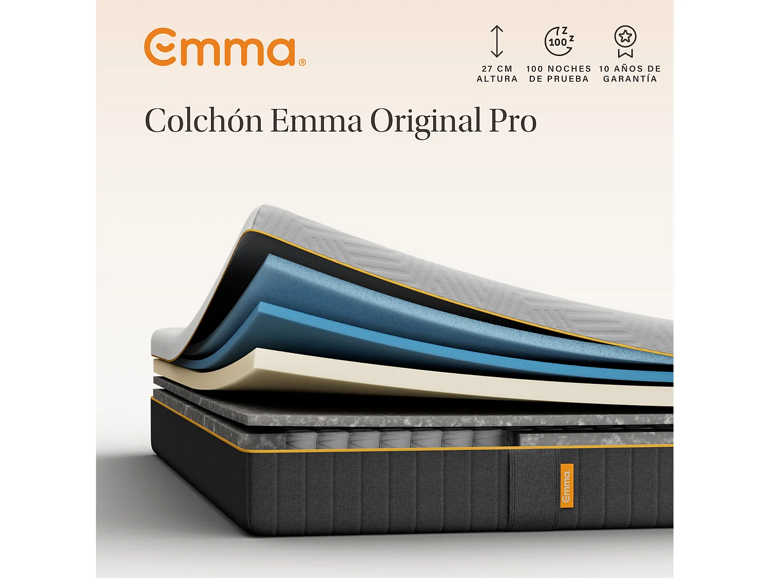 Colchón Emma Original Pro 160x200