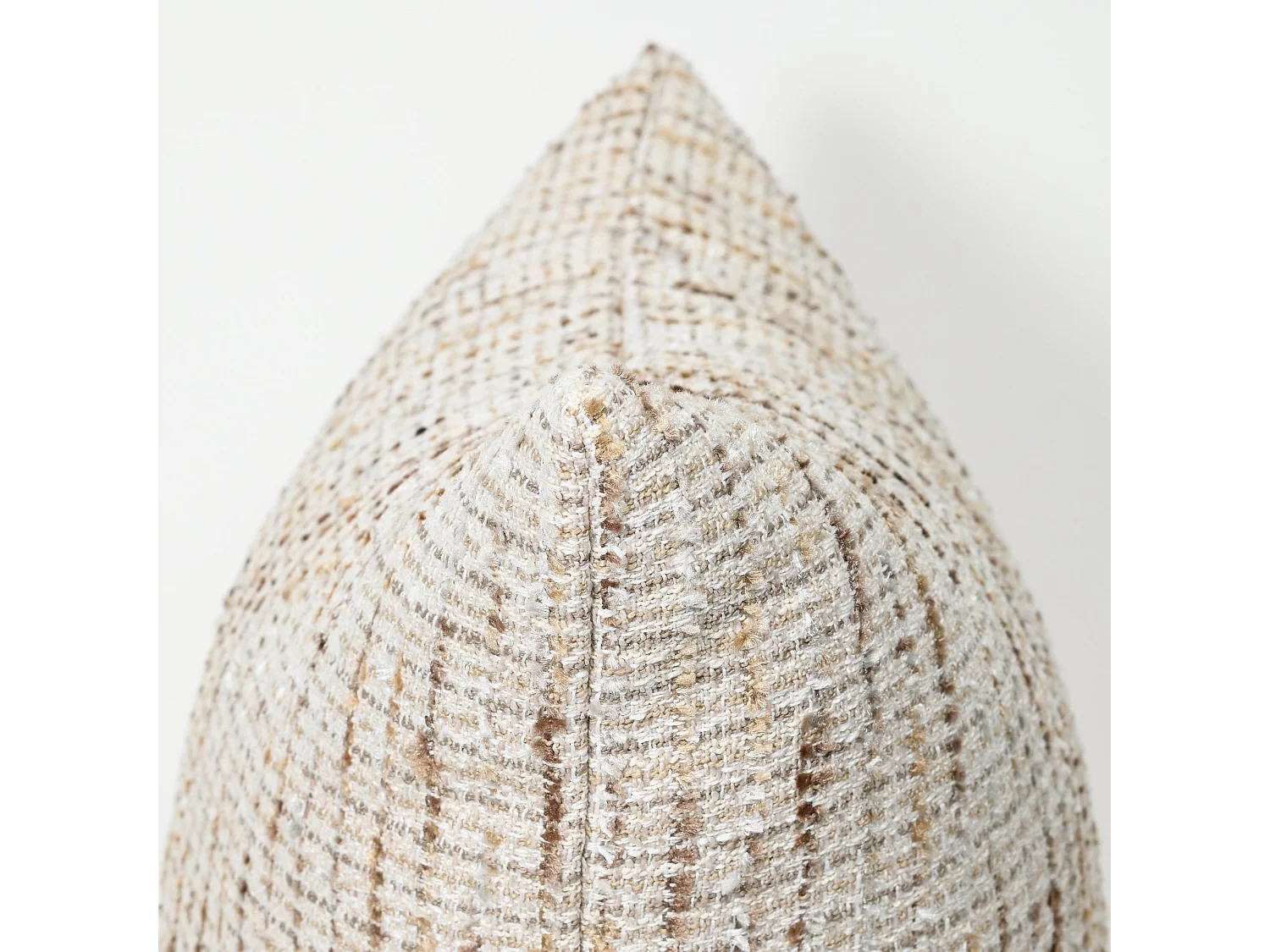 Coussin en tissu Natural Tweed 40x60 cm