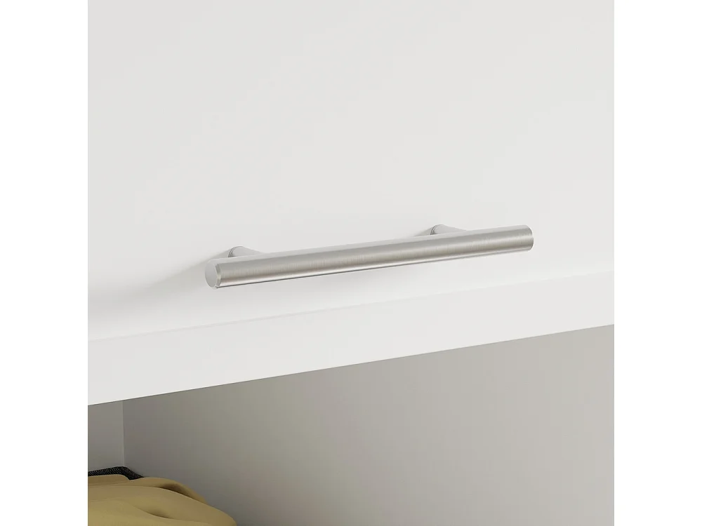 SoBuy Armadio Multiuso con 4 Ante e Cestino per Biancheria Bianco 60x40x186.4cm BZR232-W