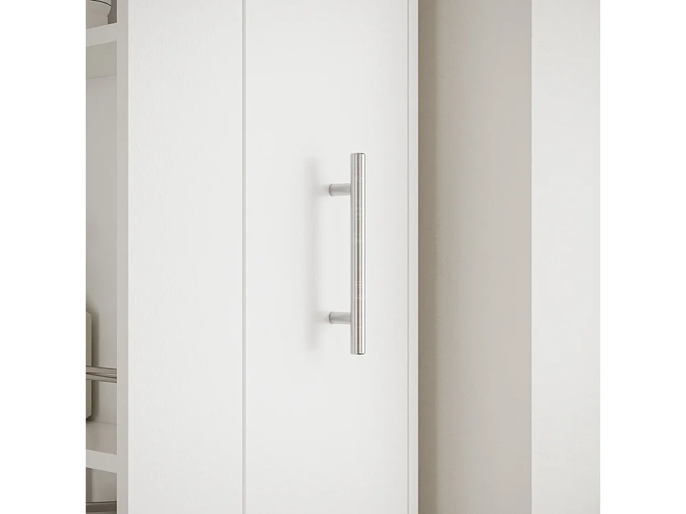 SoBuy Bathroom Cabinet Storage Drawer Door White 30x30x180cm BZR242-W