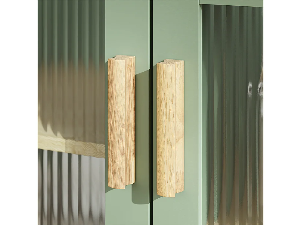SoBuy Armário de Cozinha com Bancada Porta Gaveta Verde 78x38x180cm FSB108-E-GR
