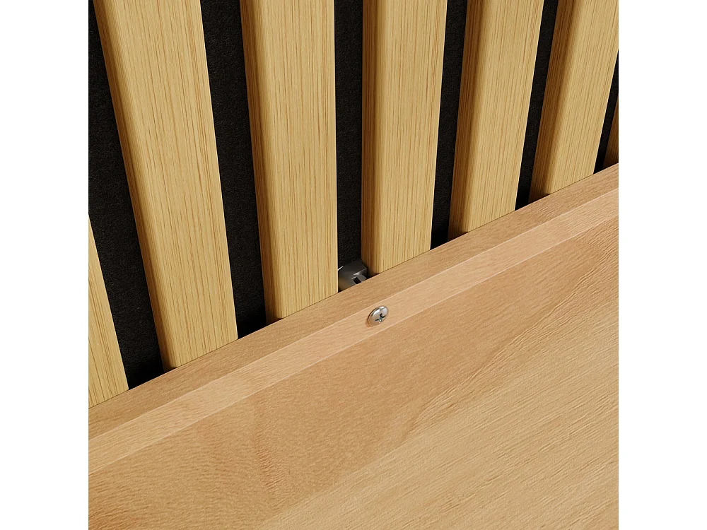 SoBuy Wandregal met planken en haken Hout 120x19x120cm FHK40-N