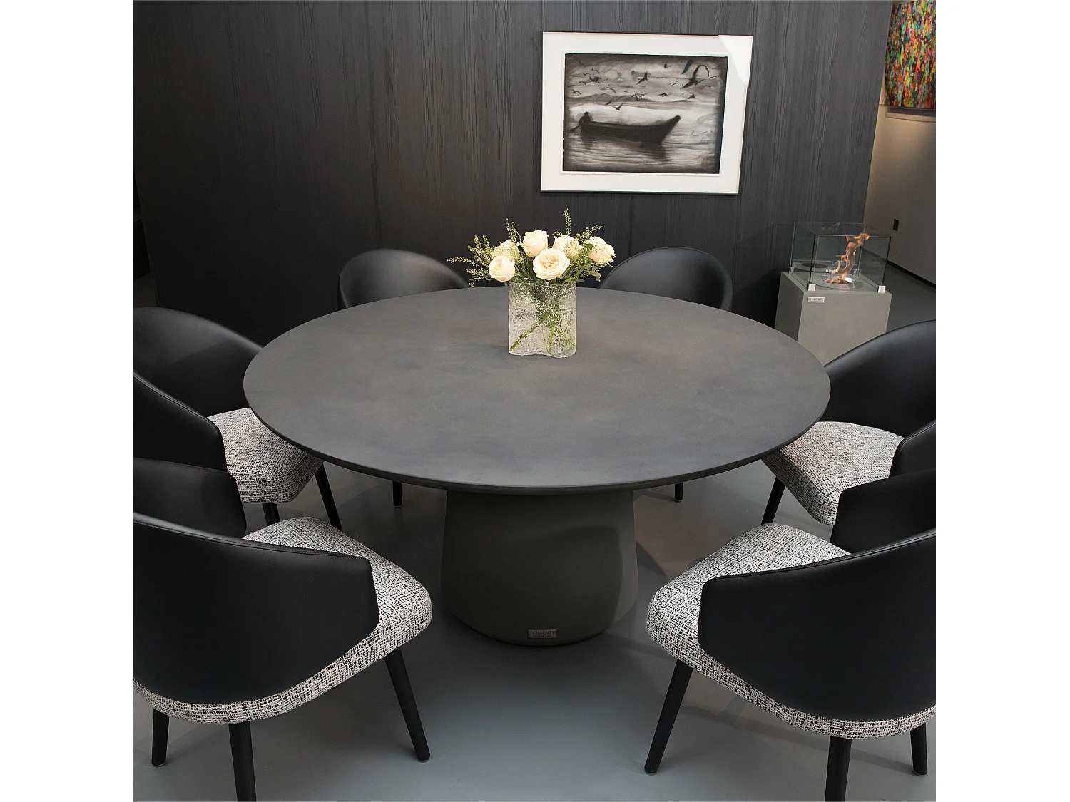 ELEMENTI RIO Table à manger Grande 152x152x75