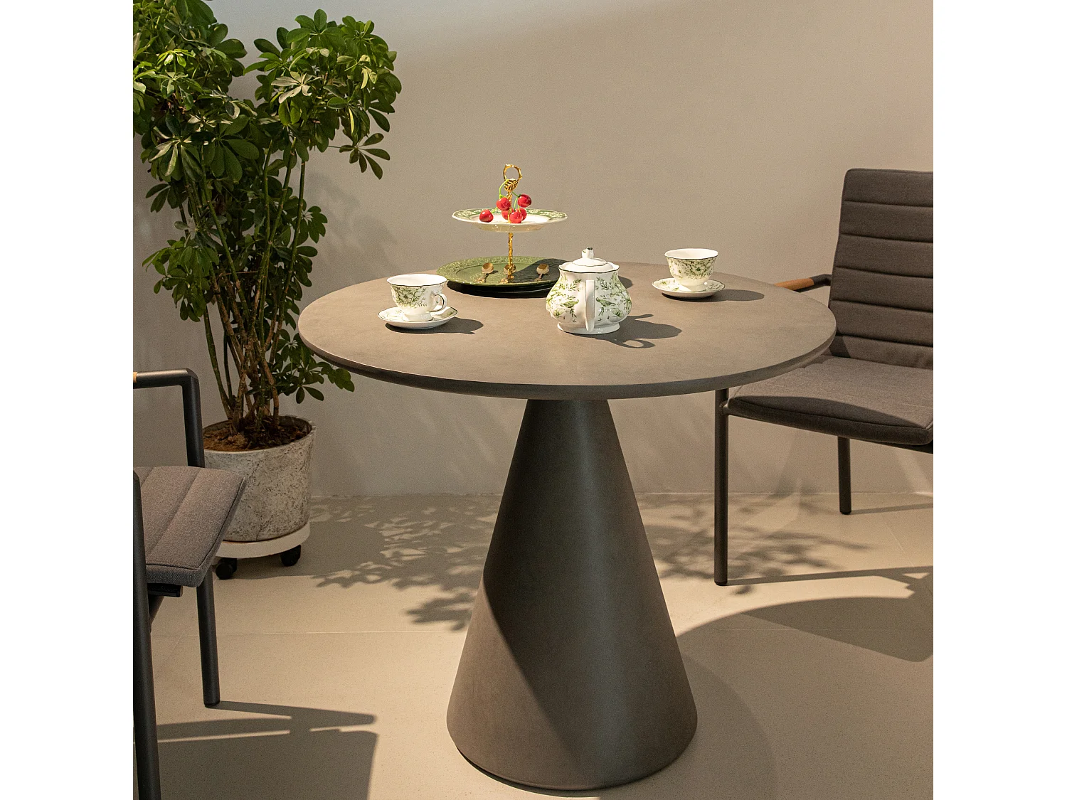 ELEMENTI RIO Table à manger Moyenne 91.4x91.4x75