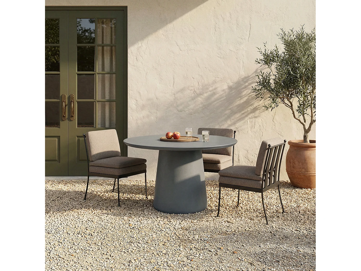 ELEMENTI RIO Table à manger Moyenne 122x122x75