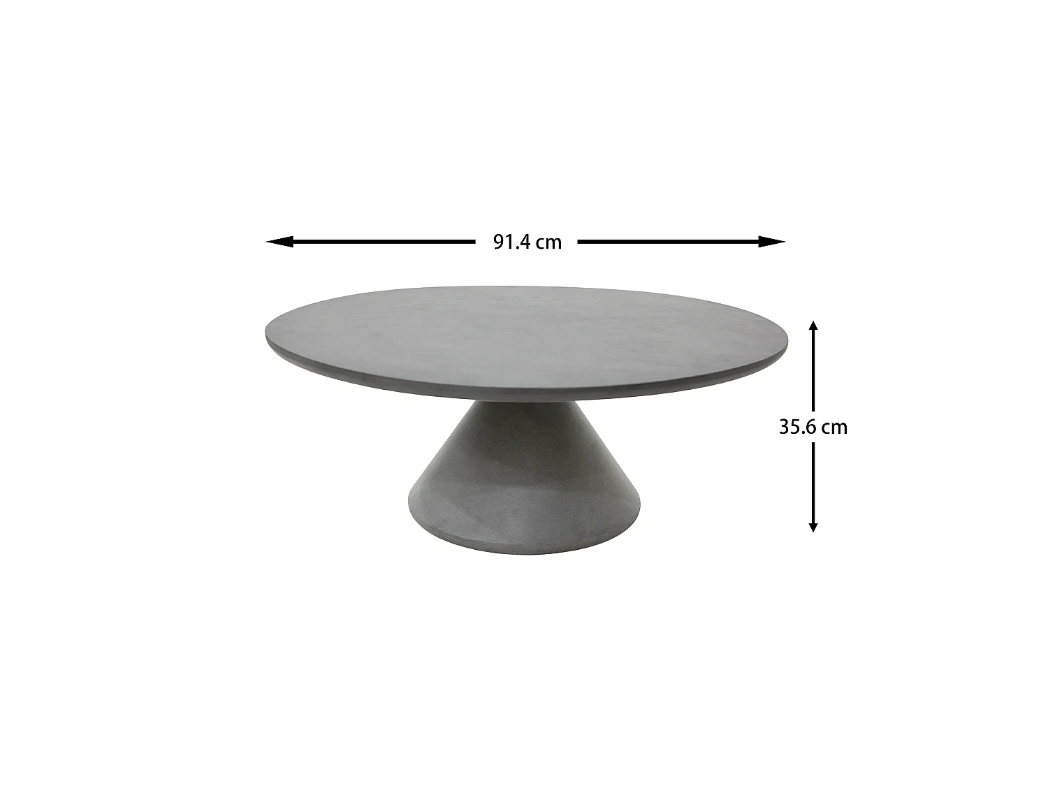 ELEMENTI RIO Salontafel 91.4x91.4x35.6