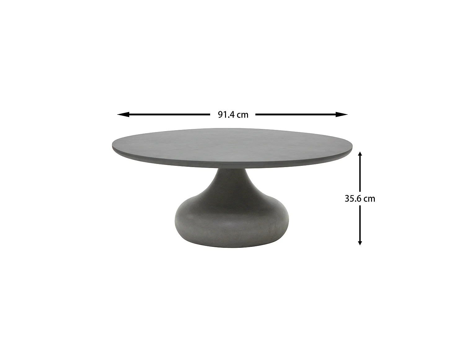 ELEMENTI CORDOBA Salontafel 91.4x91.4x35.6