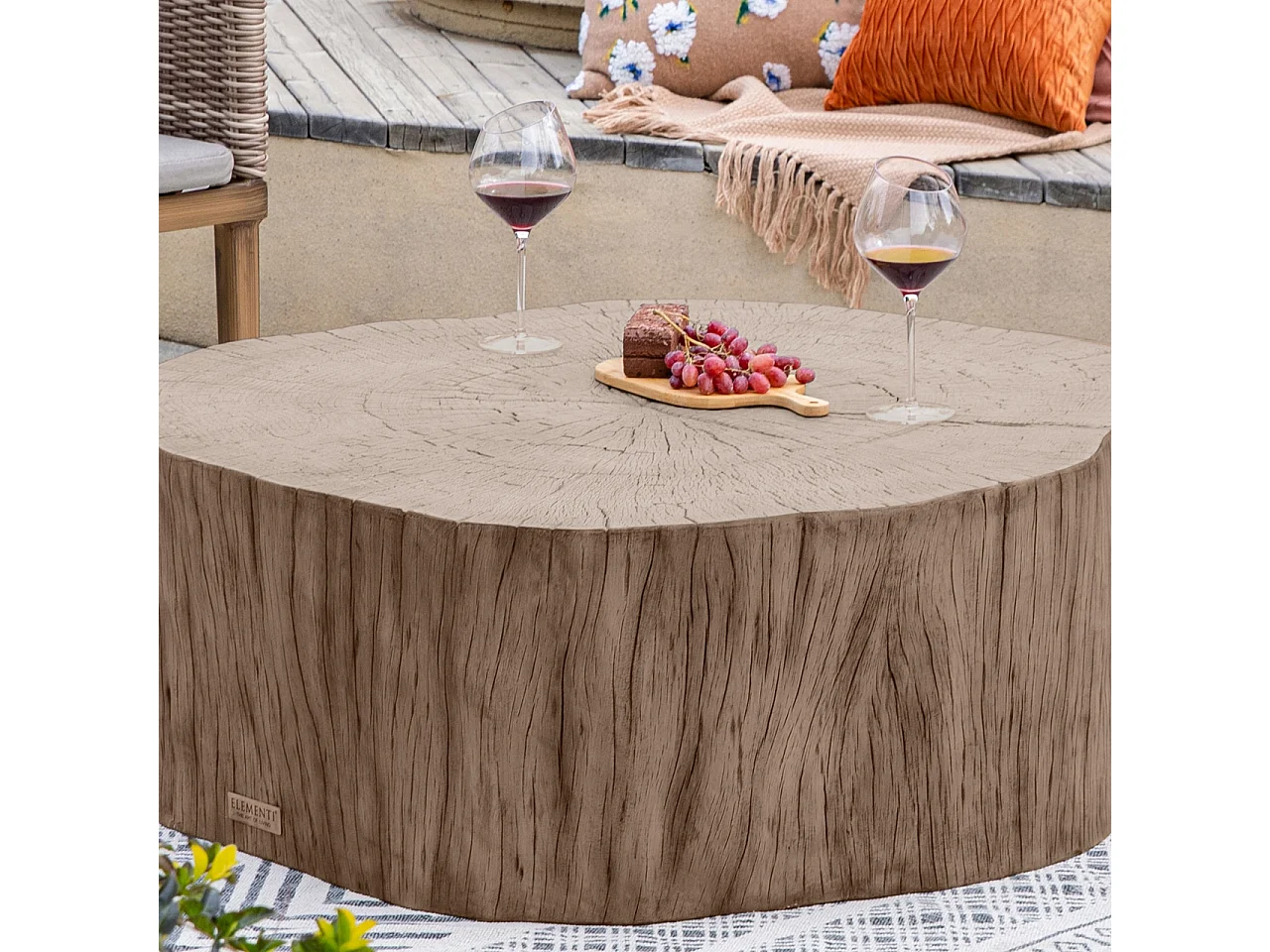 ELEMENTI DAINTREE Salontafel 106x100x36