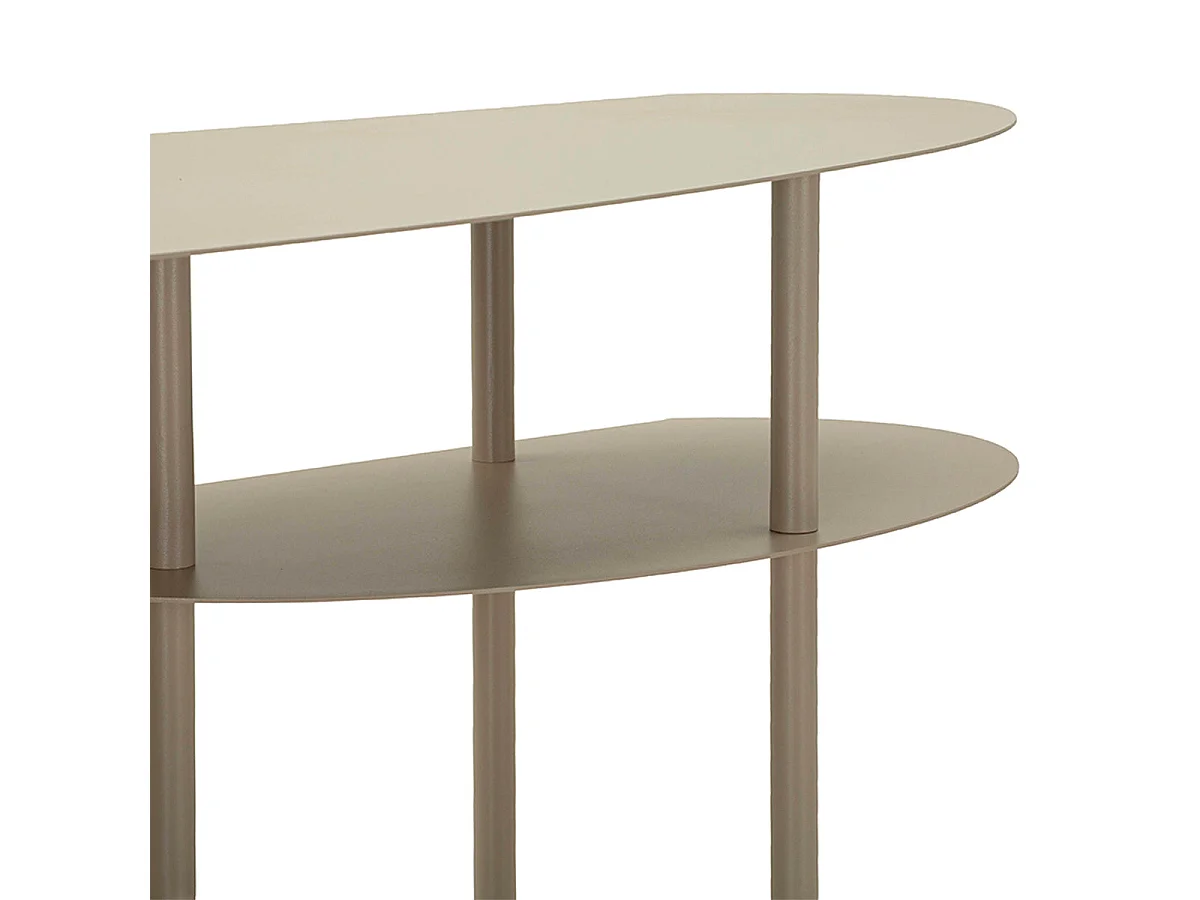 Console en métal 4 étagères Aries Gris