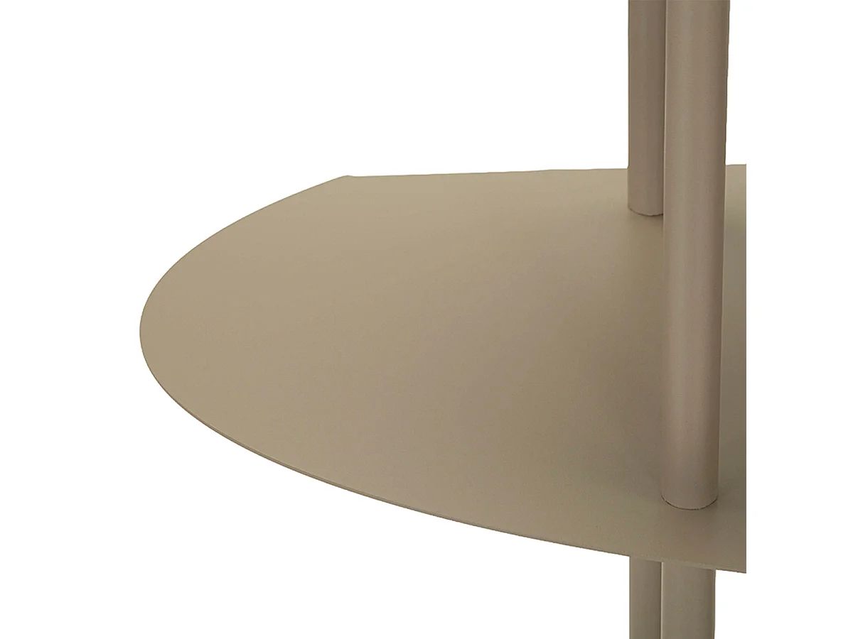 Console en métal 4 étagères Aries Gris
